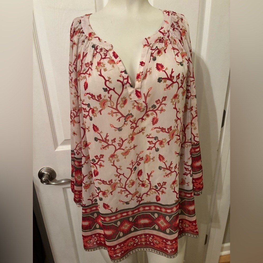 Old navy chiffon lightweight blouse L